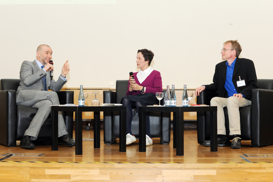 First Panel with Alessandro Acquisti (Carnegie Mellon University), Dorothea Kübler (WZB) and Dirk Engelmann (HU Berlin) on “Privacy Preferences in Digital Markets”

