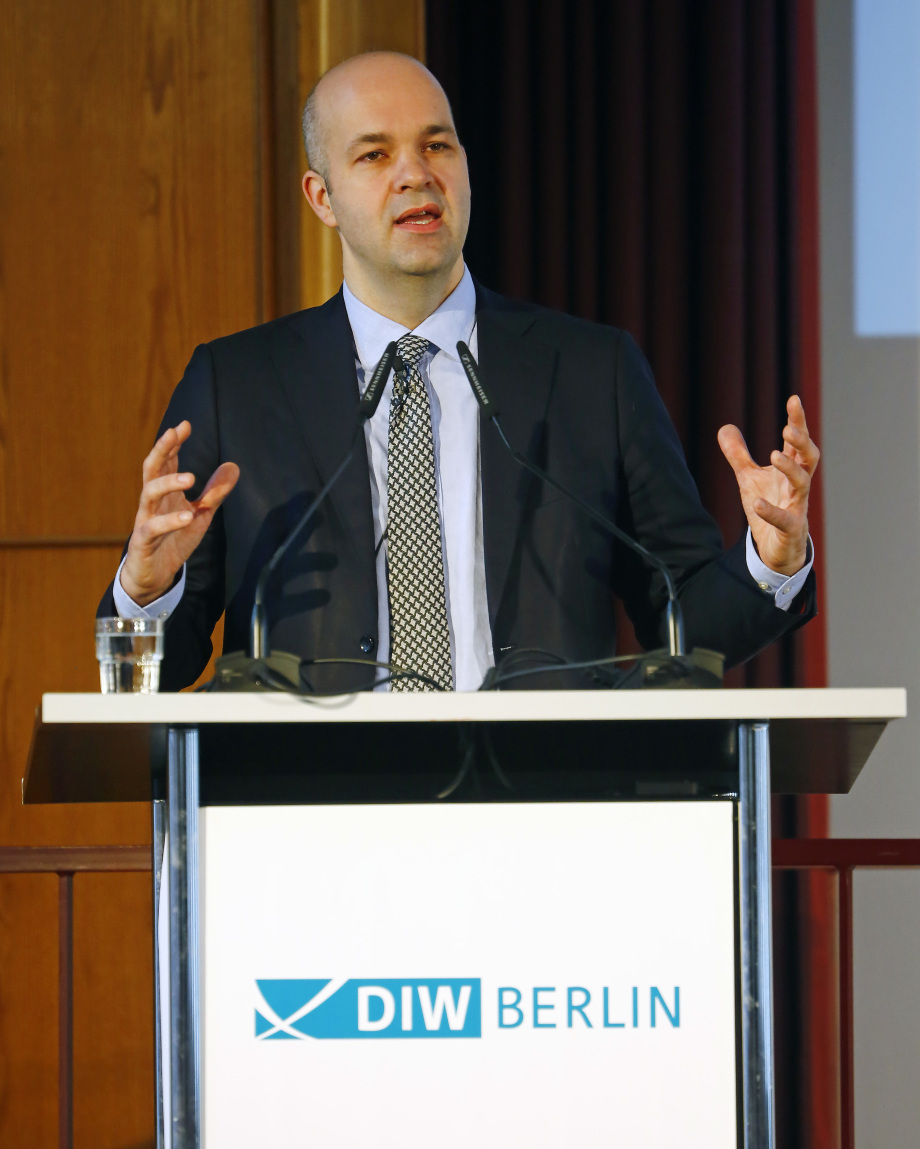 Begrüßung durch Marcel Fratzscher, Präsident des DIW Berlin