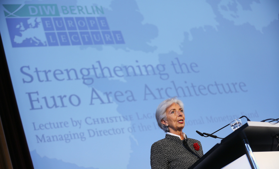 Christine Lagarde, Direktorin des Internationalen Währungsfonds, zu Gast beim DIW Berlin