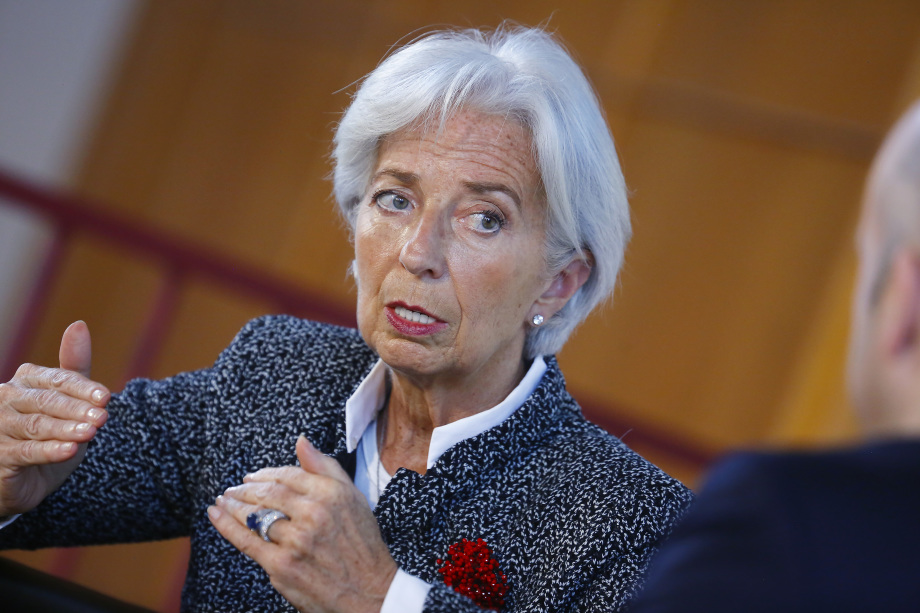 Christine Lagarde bei der 4. Europe Lecture des DIW Berlin