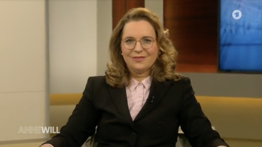 Claudia Kemfert bei Anne Will; 