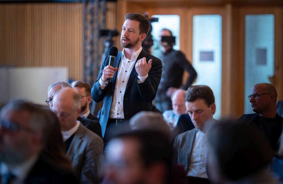 Frage aus dem Publikum zur DIW Europe Lecture mit Joachim Nagel