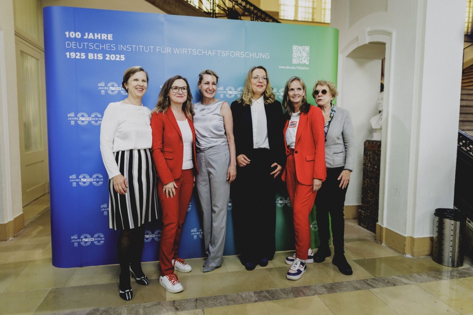 Frauenpower am DIW Jubiläum