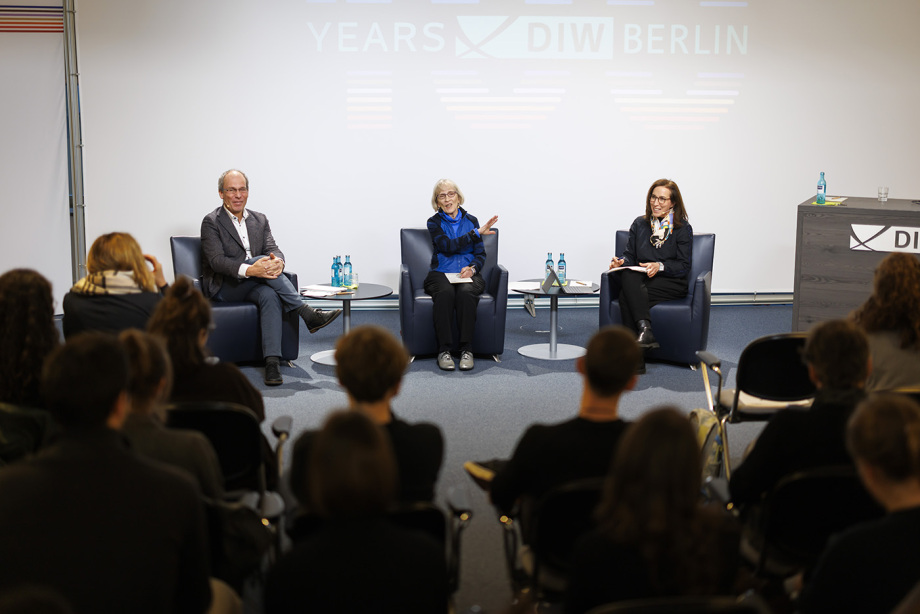 Panel der DIW 100 Lecture