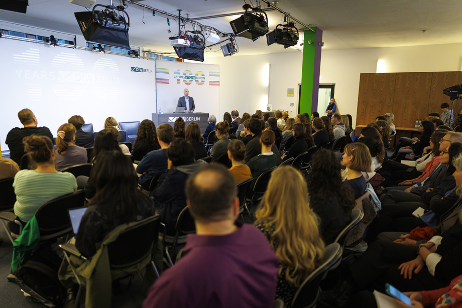 Publikum der DIW 100 Lecture