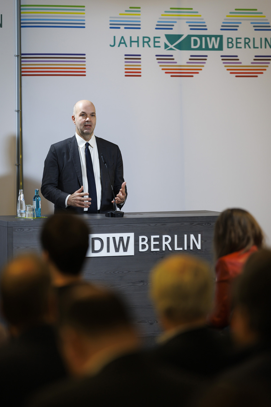 Begrüßung durch DIW Präsident Marcel Fratzscher
