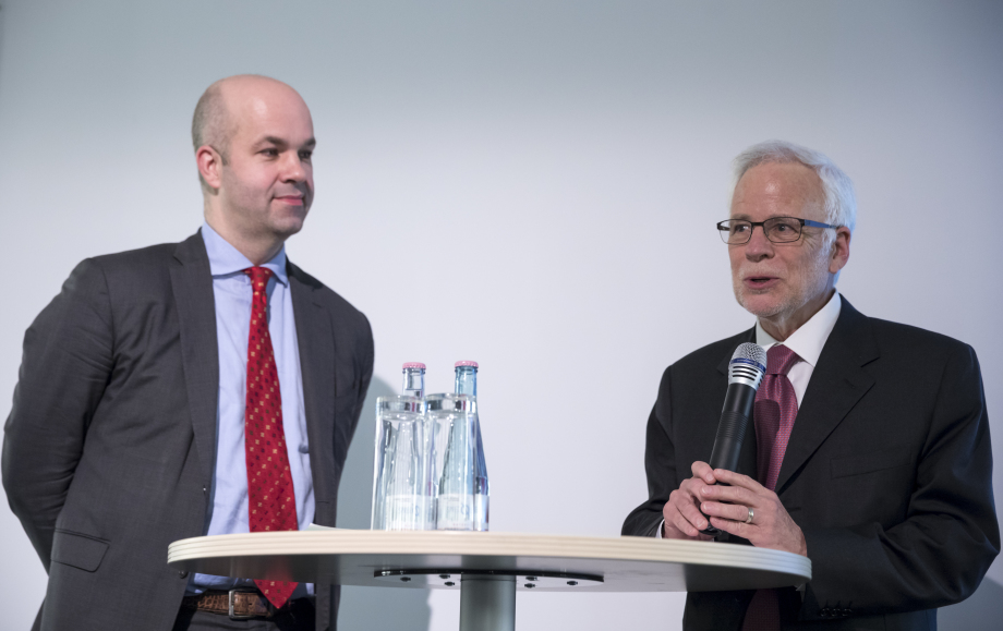 Marcel Fratzscher, President of DIW Berlin and Barry Eichengreen, Professor of Economics and Political Science at the University of California.