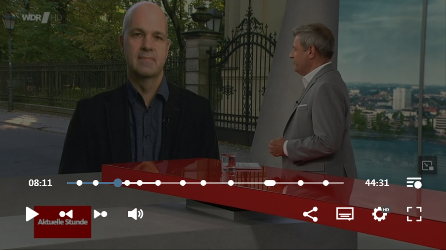 Aktuelle Stunde Studiogespräch mit Marcel Fratzscher vom 21. August 2023 zur Kindergrundsicherung.