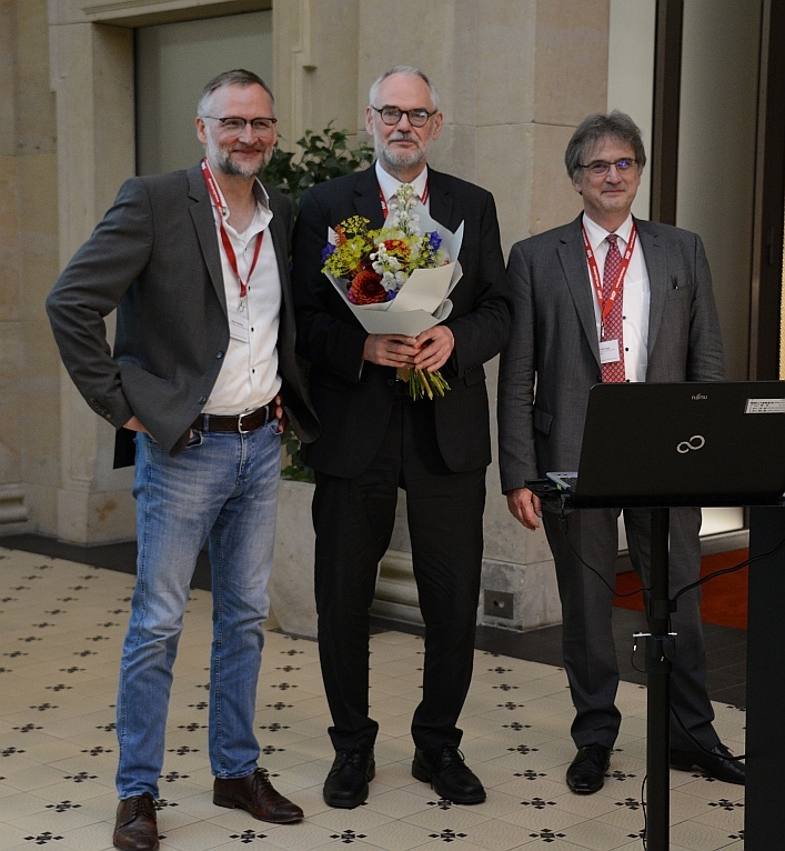 Gert G. Wagner, Ralph Hertwig, Jürgen Schupp, Gruppe, SOEP 2018, Konferenz, Conference