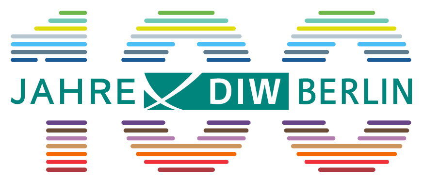 Logo DIW Berlin 100 Jahre