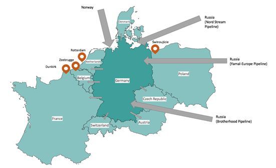 Notes: Blank map from GeoNames, Microsoft, TomTom (supported by Bing).
Source: DIW Berlin.; 