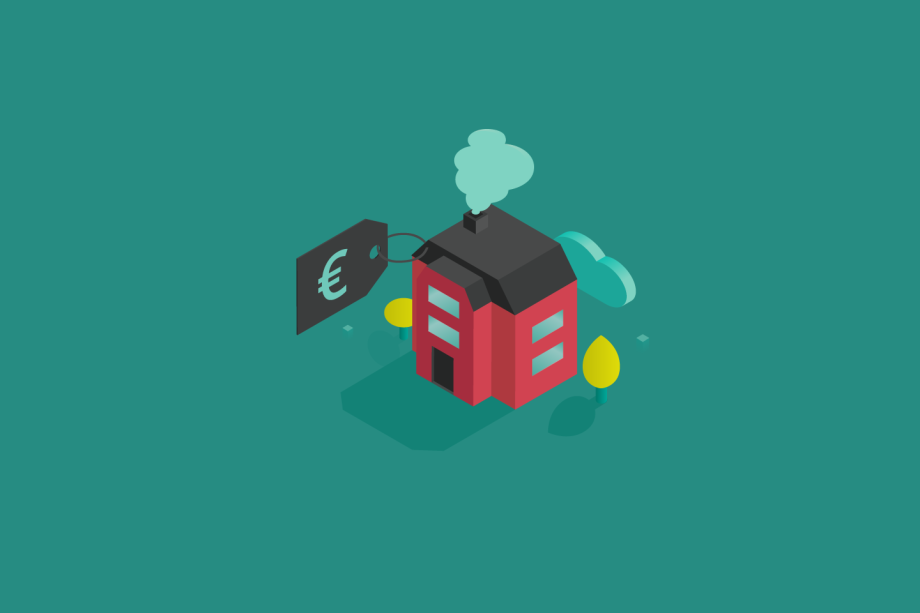 Auf dem Bild ist eine Illustration zum Dossier "Preis des Wohnens" zu sehen. 