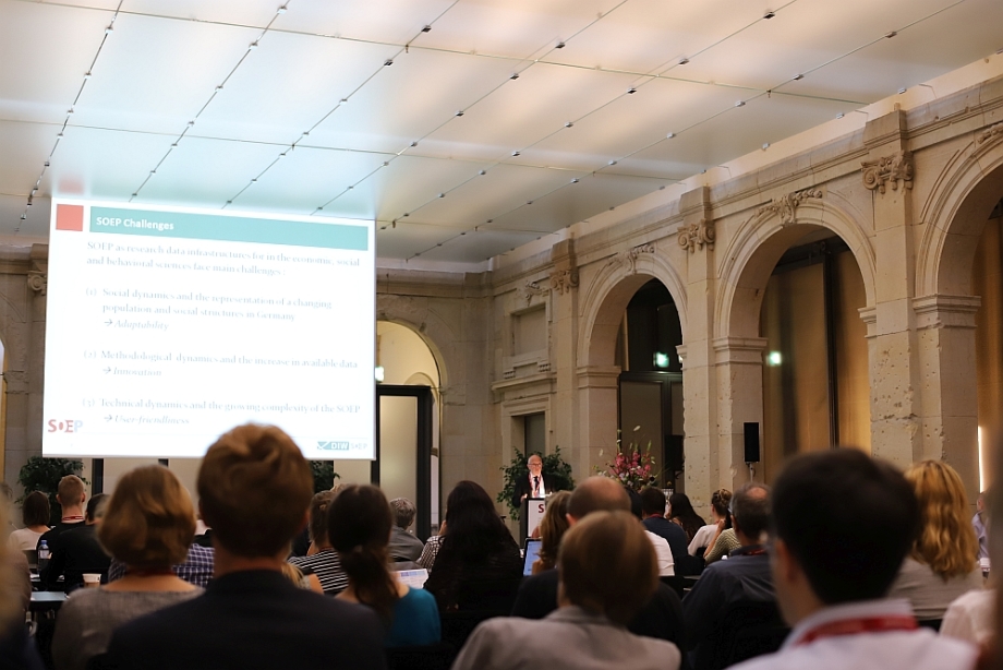 Stefan Liebig, SOEP 2018, Konferenz, Rede, speech, Conference