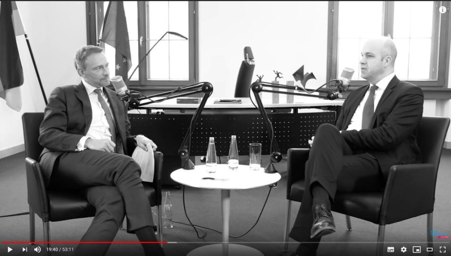 MArcel Fratzscher und Christian Lindner