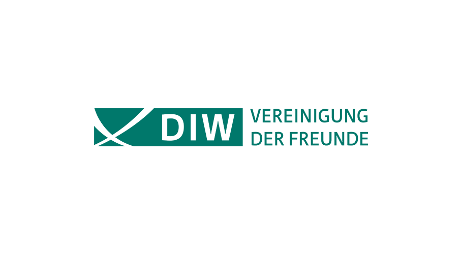 Das Bild zeigt das Logo der Vereinigung der Freunde des DIW Berlin.