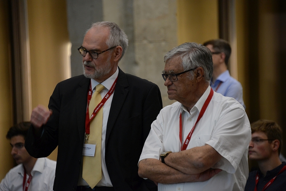 Portrait, Gert G. Wagner, GGW, Krupp, SOEP2018, Konferenz, conference